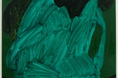 green-oil-painting i (oil on linen; 30x30cm) 2009