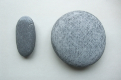 drawing (beach pebbles; 21x16cm) © p ward 2010