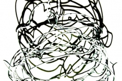 wire drawing iii - embrace © p ward 2010