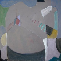 cold water (acrylic on canvas; 40x40cm) 2007