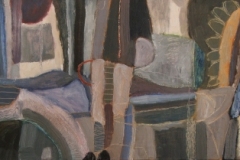 belief in science (oil on canvas; 60x25cm; 2007)