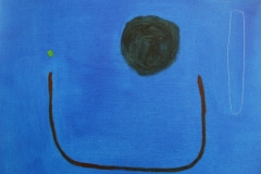 eclipse (oil and earth pigments on canvas; 40x50cm) 2008