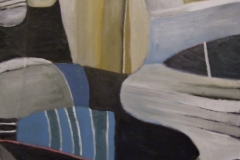 becoming a beach (oil on canvas; 69x115cm; 2008)