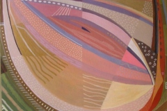 pink saunton (acrylic on card; 54x59cm; 2006)