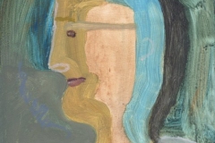 girl (acrylic on board; 24x20cm; 2007)