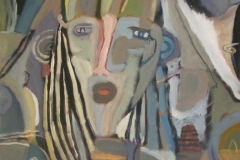 sea witch (acrylic on canvas; 40x50xm) 2007