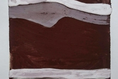 in landscape IV (Cornish earth pigments on paper; 28x28cm) © p ward 2018