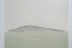 in landscape VI - soft (Cornish earth pigments on paper; 28x28cm) © p ward 2018