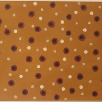 australia 1 (australian ochres on canvas; 168x91cm) 2009
