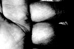 hands-feet-face i (digital-photo) © p ward 2010