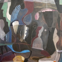 a small loss in the grand scheme of things (oil on board: 60x60cm) 2007