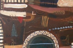 old barum (acrylic on canvas;25x60cm;2006)