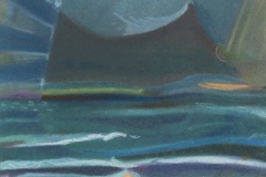 connemara beach (pastel on paper; 20x20cm; 2002)