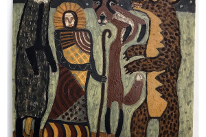 kescows an bys (the earth talks) 10 - porthmeor studio 9, st ives 2021