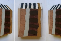 bird box (Cornish earth pigments on wood; 10x15x4cm) © p ward 2018