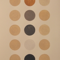 5 colours, 3 columns (earth pigments; 35x53cm) 2008