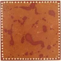 australia 4 (australian ochres on canvas; 78x78cm) 2009