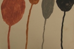 balloons (earth pigments on paper) 2008