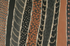forest (earth pigments on canvas; 60x60cm) 2009