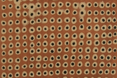 potential 1 (earth pigments on canvas; 40x40cm) 2009
