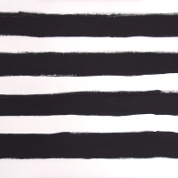 black painted horizontals (bideford black on canvas) © p ward 2014