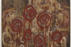 i do not love (it is) (78x78cm; earth pigments with gum arabic, damar varnish and rabbit skin glue on canvas) © p ward 2015