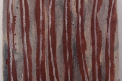inward boundless II (earth pigments on canvas; 20x20cm) © p ward 2016