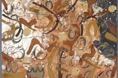 music (earth pigments on paper) © p ward 2015