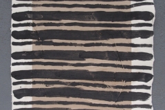 personal exploration 4 (bideford black and pva on paper; 56x56cm) © p ward 2014