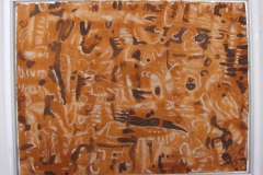 revisiting dreams I (earth pigments and gum arabic on paper) © p ward 2015