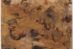 vernal equinox 2 (60x50cm; earth pigments with gum arabic on canvas) © p ward 2015